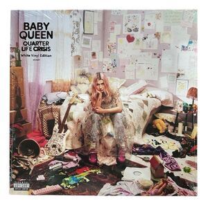 SIGNED Baby Queen – Quarter Life Crisis White Vinyl LP (Limited Edition, Sealed)